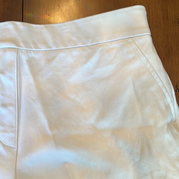 Two pair for price of one!!  Spanx white shorts NWOT and black shorts worn once - Picture 3 of 14